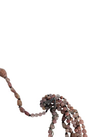 Alexis Bittar - Lavender Crystals & Silver Multi Strand Necklace - Current Boutique
