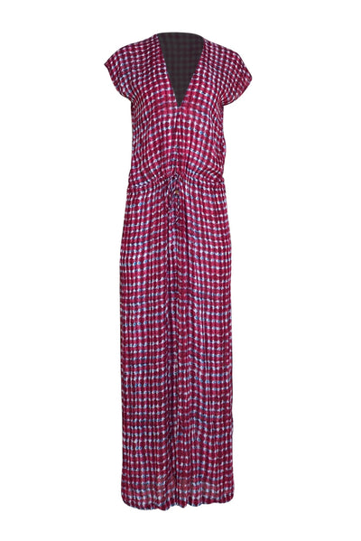 Tory Burch - Magenta Tie Dye Maxi Dress Sz XS