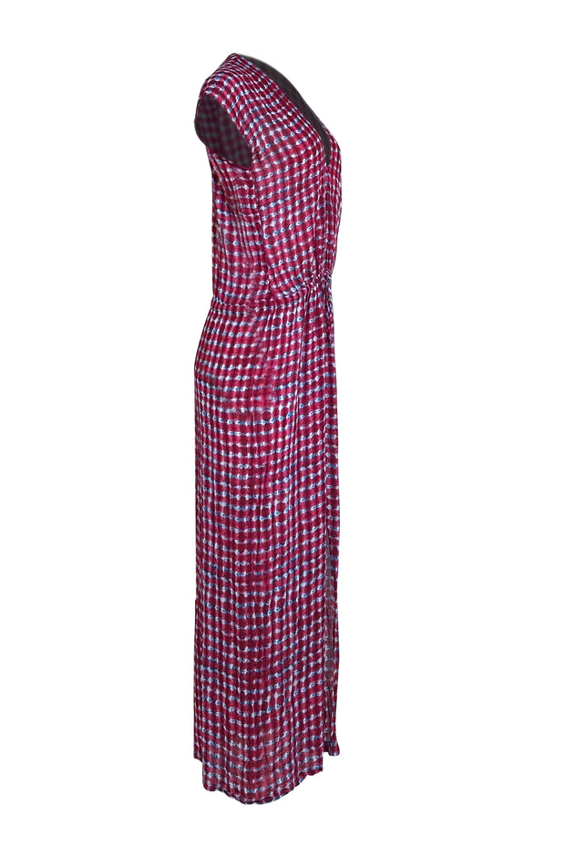 Tory Burch - Magenta Tie Dye Maxi Dress Sz XS