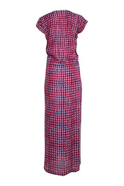 Tory Burch - Magenta Tie Dye Maxi Dress Sz XS