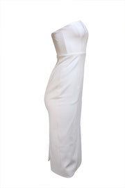 Veronica Beard - Ivory Strapless Midi Dress Sz 2