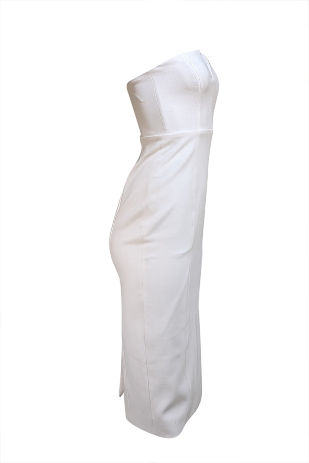 Veronica Beard - Ivory Strapless Midi Dress Sz 2
