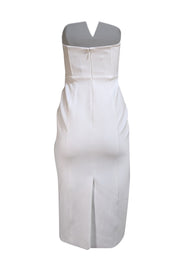 Veronica Beard - Ivory Strapless Midi Dress Sz 2