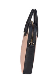 Kate Spade - Pink, White, & Black Laptop Satchel Bag