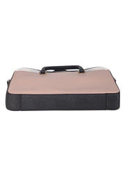 Kate Spade - Pink, White, & Black Laptop Satchel Bag