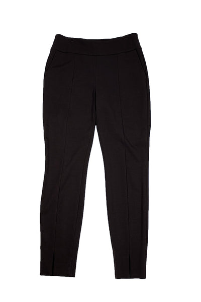 Lafayette 148 - Brown Knit Dress Pants Sz M - Current Boutique
