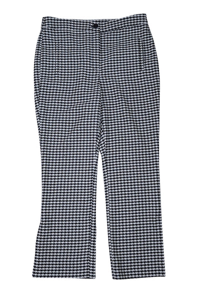 Veronica Beard - Black & Cream Herringbone Dress Pants Sz 12