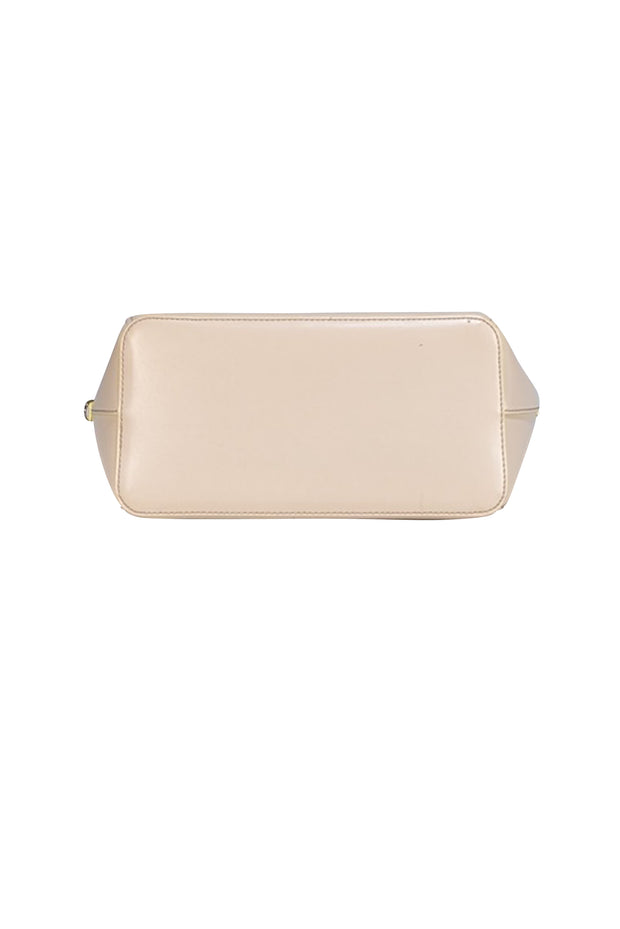 Kate Spade - Beige Scallop Trim Satchel Bag - Current Boutique