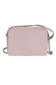 Michael Kors - Blush Pink Saffiano Leather Crossbody Bag - Current Boutique
