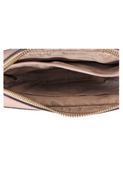 Michael Kors - Blush Pink Saffiano Leather Crossbody Bag - Current Boutique