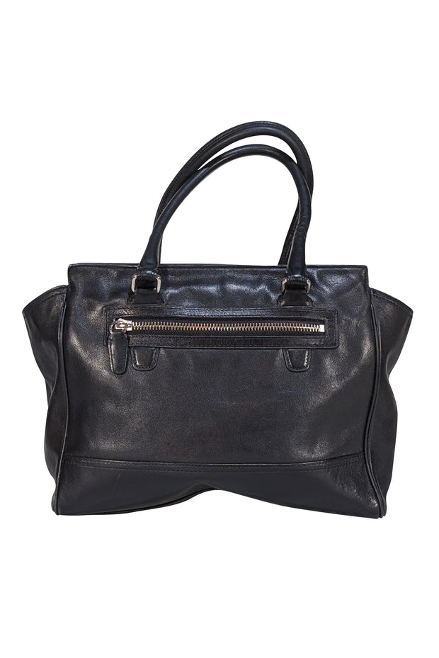 Coach - Black Smooth Leather Work Tote Bag - Current Boutique