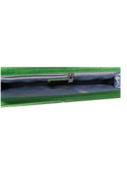 Lambertson Truex - Kelly Green Satin East West Clutch