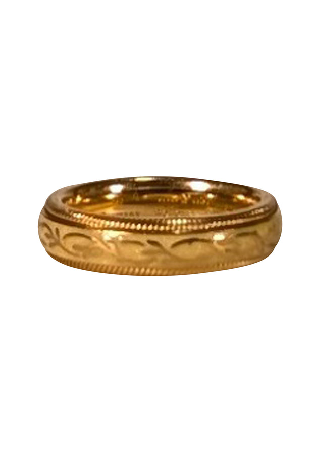 Wellendorff - Yellow & Gold "Truffle" Spinning Ring Sz 5.5 - Current Boutique