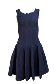 Jonathan Simkhai - Navy Knit Sleeveless Dress Sz S - Current Boutique