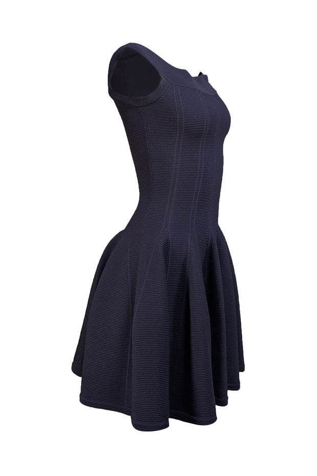 Jonathan Simkhai - Navy Knit Sleeveless Dress Sz S - Current Boutique