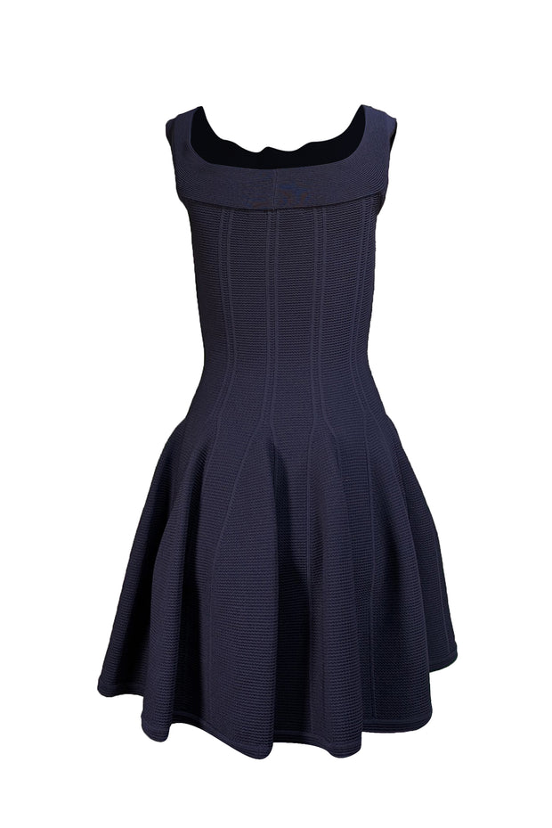 Jonathan Simkhai - Navy Knit Sleeveless Dress Sz S - Current Boutique