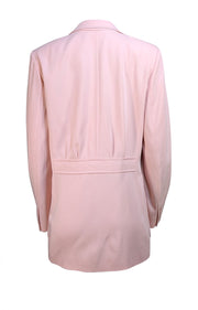 Ralph Lauren - Pastel Pink Wool Double Breasted Blazer Sz 8