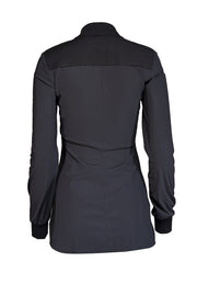 Marie Saint Pierre - Black Collared Jacket Sz 0 - Current Boutique