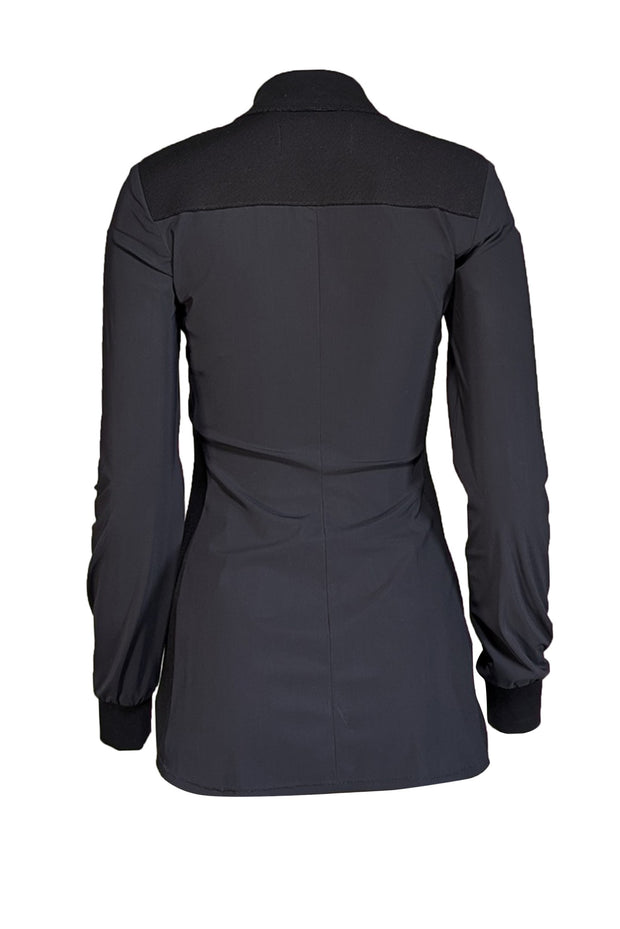 Marie Saint Pierre - Black Collared Jacket Sz 0 - Current Boutique