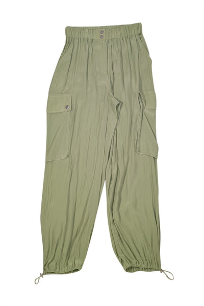 Ramy Brook - Green Lightweight Thin Cargo Pants Sz S