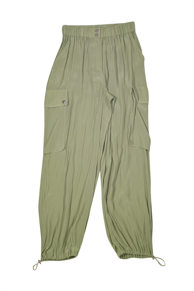 Ramy Brook - Green Lightweight Thin Cargo Pants Sz S