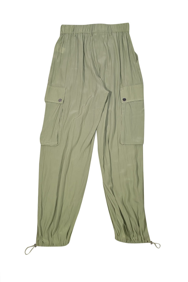 Ramy Brook - Green Lightweight Thin Cargo Pants Sz S