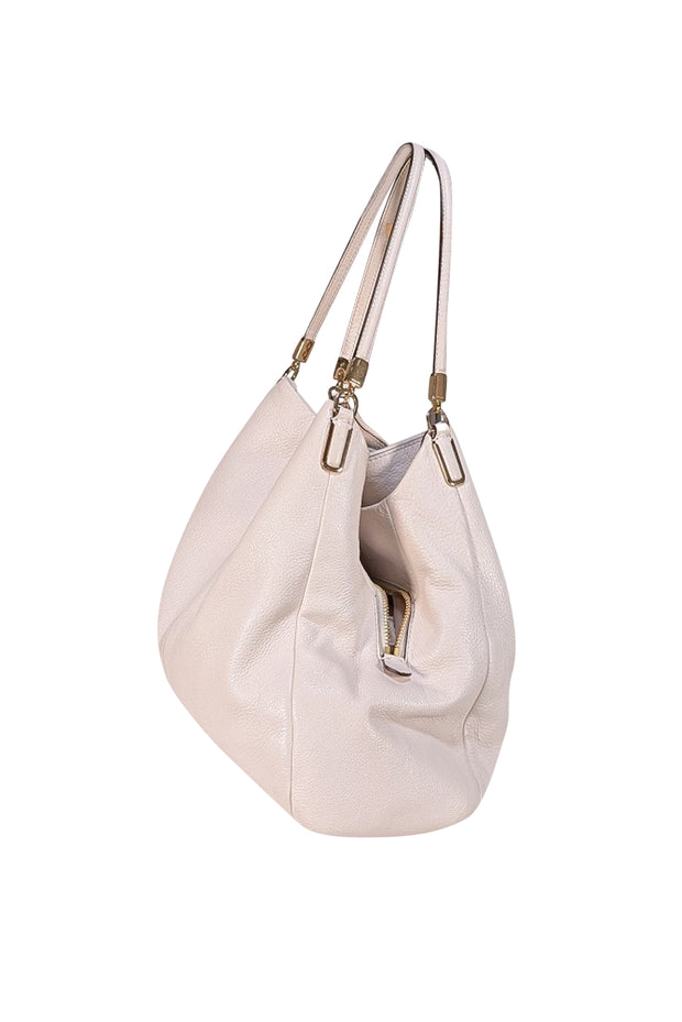 Coach - Ivory Leather Shoulder Bag