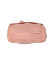 Coccinelle - Pink Suede Satchel Bag