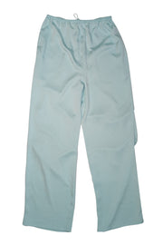 Lapointe - Mint Green Draped Satin Pants Sz XS - Current Boutique