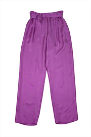 Lapointe - Purple Satin Dress Pants Sz S