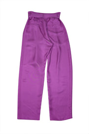 Lapointe - Purple Satin Dress Pants Sz S
