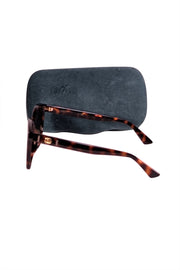 Gucci - Brown Tortoise Round Sunglasses - Current Boutique