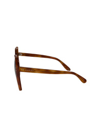 Gucci - Orange Tortoise Large Square Sunglasses - Current Boutique