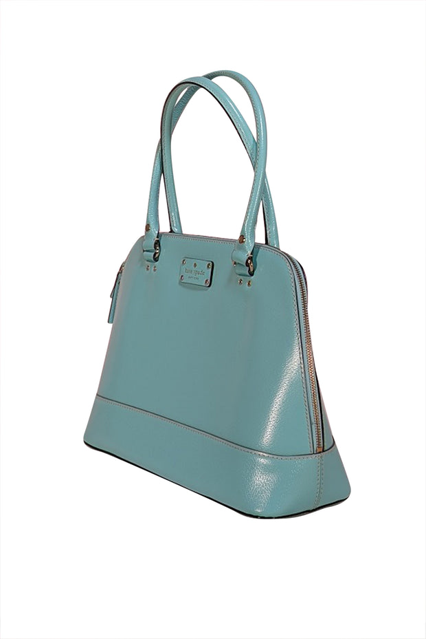 Kate Spade - Tiffany Blue Leather Handabg