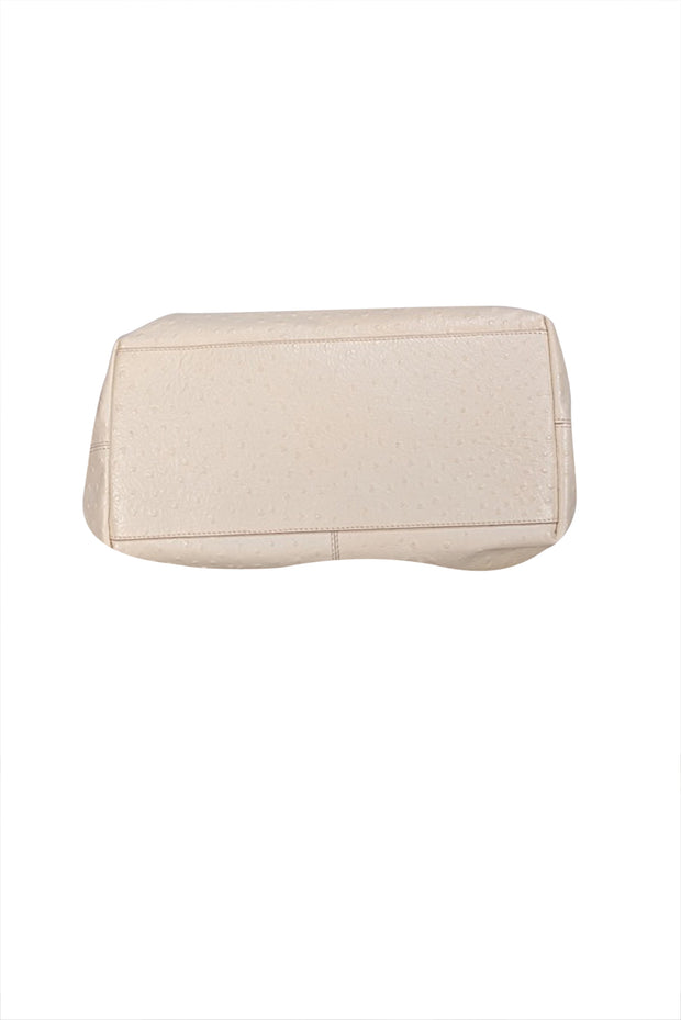 Kate Spade - Ivory Textured Leather Shoulder Bag