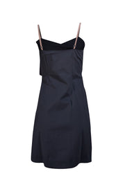 Marc by Marc Jacobs - Black w/ Tan Straps Mini Dress Sz 2