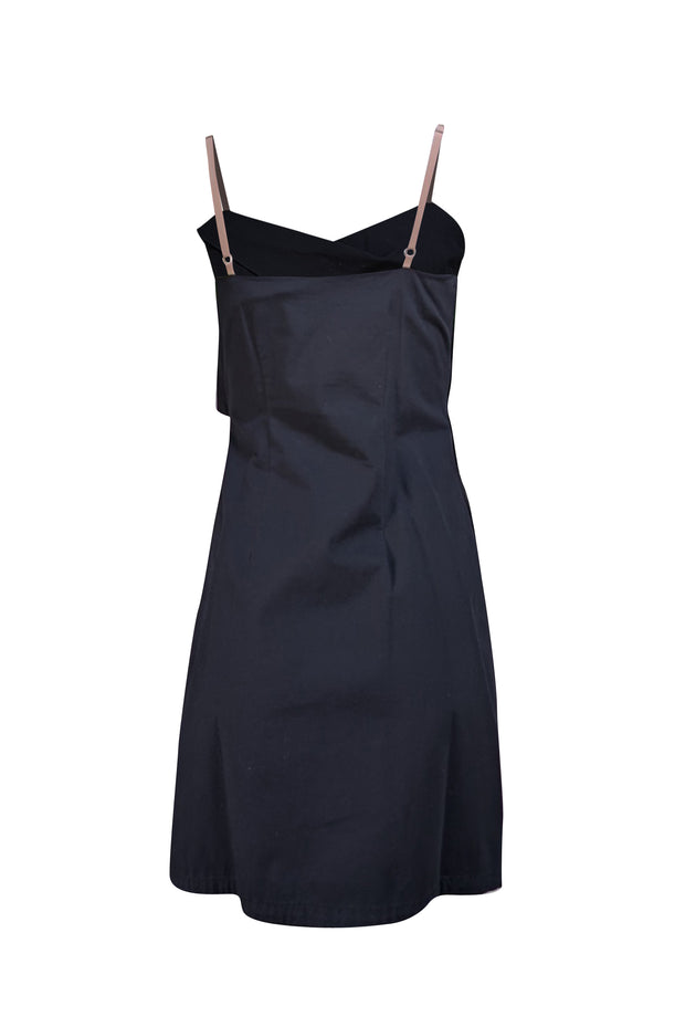 Marc by Marc Jacobs - Black w/ Tan Straps Mini Dress Sz 2