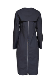 Carlisle - Black Detachable Sleeve "Marie" Dress Sz 6 - Current Boutique