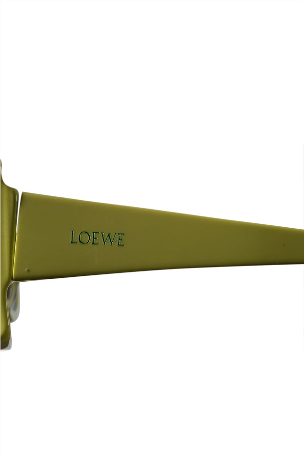 Loewe - Bright Yellow w/ Green Trim Paula's Ibiza Sunglasses
