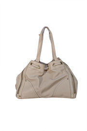 Mulberry - Beige Leather Large Shoulder Bag - Current Boutique