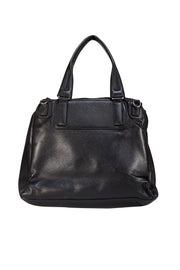 Givenchy - Black Leather "Pandora" Flap Satchel Bag - Current Boutique