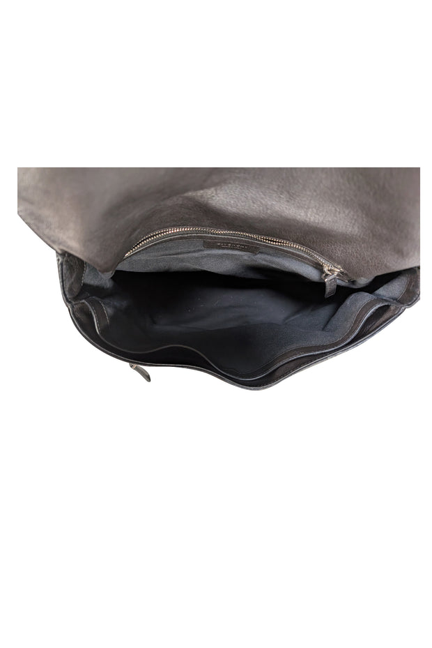 Givenchy - Black Leather "Pandora" Flap Satchel Bag - Current Boutique