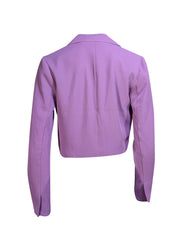Jason Wu - Lavender Cropped Button Blazer Sz S - Current Boutique