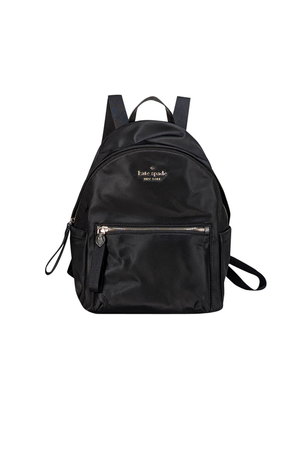 Kate Spade - Black Nylon "Chelsea" Backpack - Current Boutique