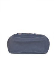 Coach - Blue Canvas Extra Large Satchel Bag - Current Boutique