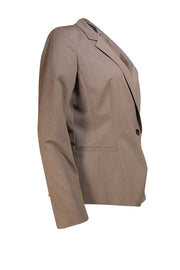 Lafayette 148 - Brown Single Button Wool Blazer Sz 8