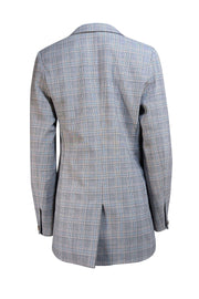 Rag & Bone - Grey Plaid Two Button Blazer Sz 2 - Current Boutique