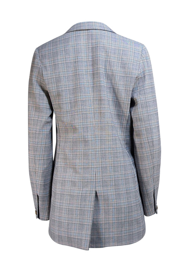 Rag & Bone - Grey Plaid Two Button Blazer Sz 2 - Current Boutique
