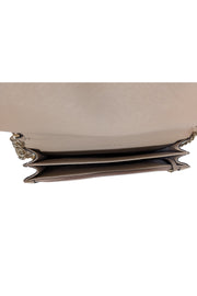 Michael Kors - Cream & Beige Saffiano Leather Crossbody Bag - Current Boutique