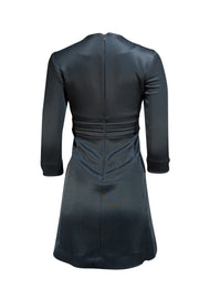 Sandro - Green Belt Detail Pencil Dress Sz 4 - Current Boutique